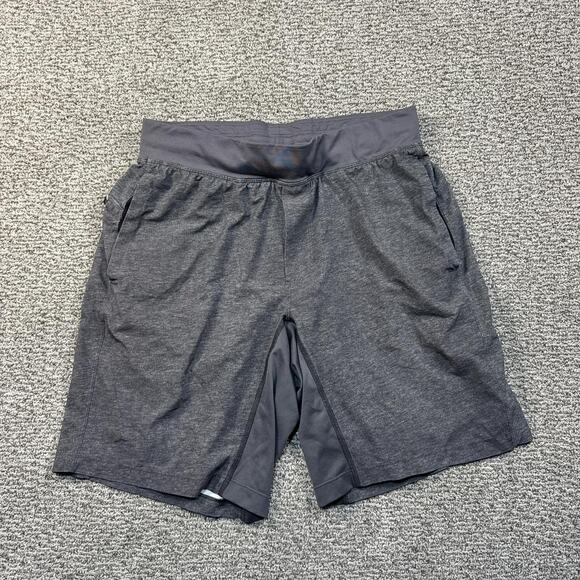 Mens Grey Lululemon size Large Inseam 9" - Picture 1 of 4